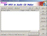 Ajiva RM MP3 to CD Maker