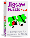 Jigsaw Puzzle Component for Flash