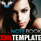 Note Book Facebook Fan Page Template