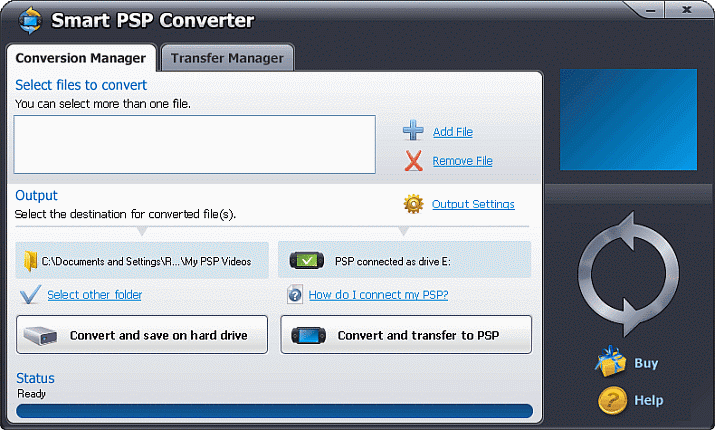 Download http://www.findsoft.net/Screenshots/1-Smart-PSP-Converter-15994.gif