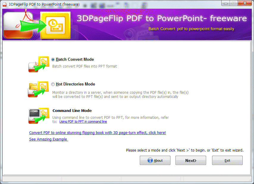 Download http://www.findsoft.net/Screenshots/3DPageFlip-PDF-to-PowerPoint-freeware-77347.gif