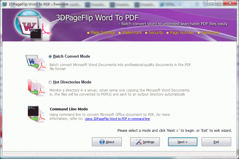 Download http://www.findsoft.net/Screenshots/3DPageFlip-Word-to-PDF-freeware-77274.gif