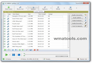 Download http://www.findsoft.net/Screenshots/A1-WMA-Splitter-33911.gif