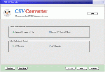 Download http://www.findsoft.net/Screenshots/ACT-CSV-Converter-56935.gif
