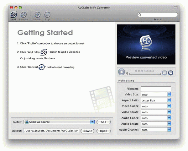 Download http://www.findsoft.net/Screenshots/AVCLabs-M4V-Converter-for-Mac-72590.gif