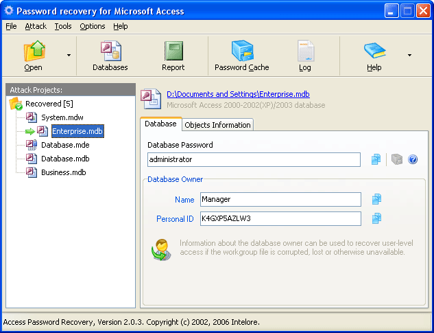 Download http://www.findsoft.net/Screenshots/Access-Password-Recovery-Pro-63426.gif