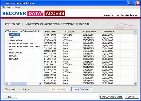 Download http://www.findsoft.net/Screenshots/Access-Repair-Utility-77785.gif
