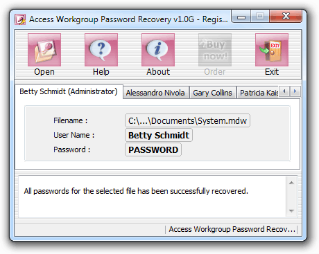 Download http://www.findsoft.net/Screenshots/Access-Workgroup-Password-Recovery-17979.gif