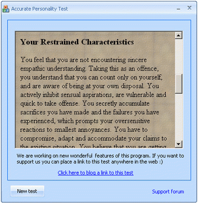 Download http://www.findsoft.net/Screenshots/Accurate-Personality-Quiz-1534.gif