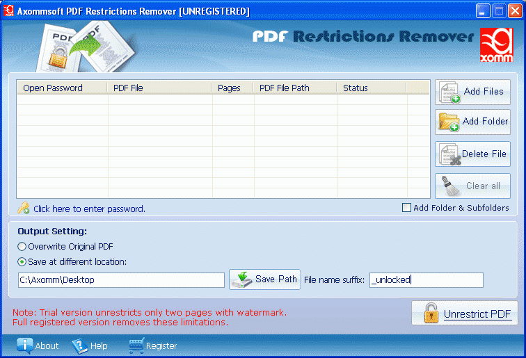 Download http://www.findsoft.net/Screenshots/Adobe-Pdf-File-Restrictions-Remover-80398.gif