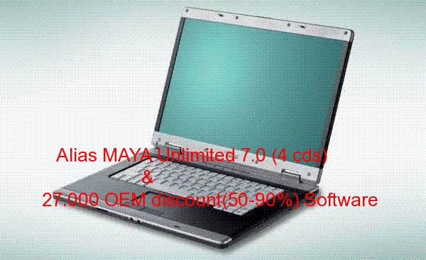 Alias MAYA Unlimited 7.0 (4 cds)