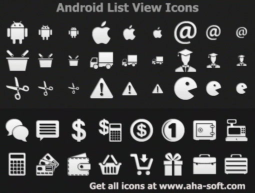 Download http://www.findsoft.net/Screenshots/Android-ListView-Icons-78046.gif