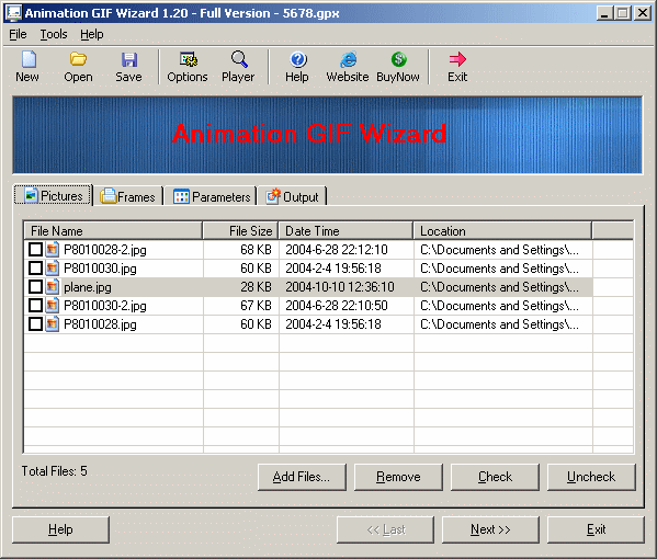 Download http://www.findsoft.net/Screenshots/Animated-GIF-Wizard-21385.gif
