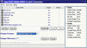 Download http://www.findsoft.net/Screenshots/ApecSoft-RMVB-WMV-to-AVI-Converter-19495.gif