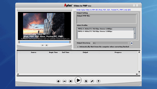 Download http://www.findsoft.net/Screenshots/Aplus-AVI-to-Portable-Media-Player-71793.gif