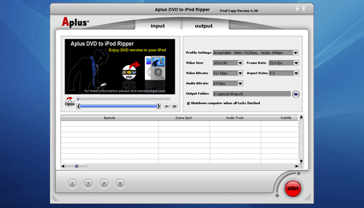 Download http://www.findsoft.net/Screenshots/Aplus-DVD-to-iPod-Ripper-27818.gif