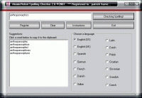 Download http://www.findsoft.net/Screenshots/Atomicrobot-Spelling-Checker-30277.gif