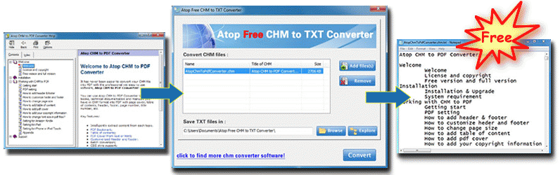 Download http://www.findsoft.net/Screenshots/Atop-Free-CHM-to-TXT-Converter-81740.gif