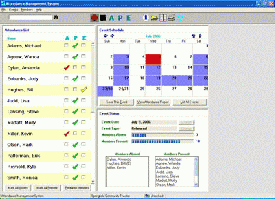 Union Attendance Management System Software Downloadgolkesl