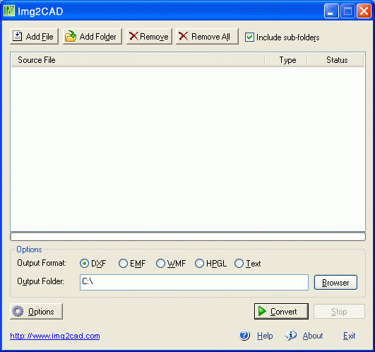 Download http://www.findsoft.net/Screenshots/BMP-to-DXF-2704.gif