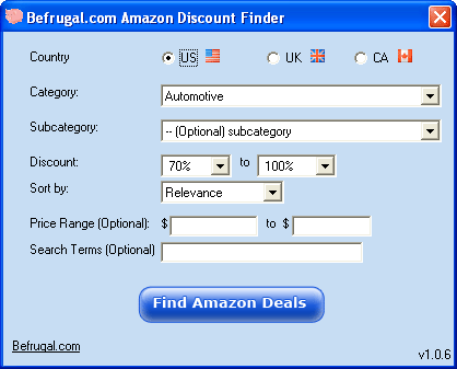 Download http://www.findsoft.net/Screenshots/BeFrugal-s-Amazon-Deal-Finder-31531.gif