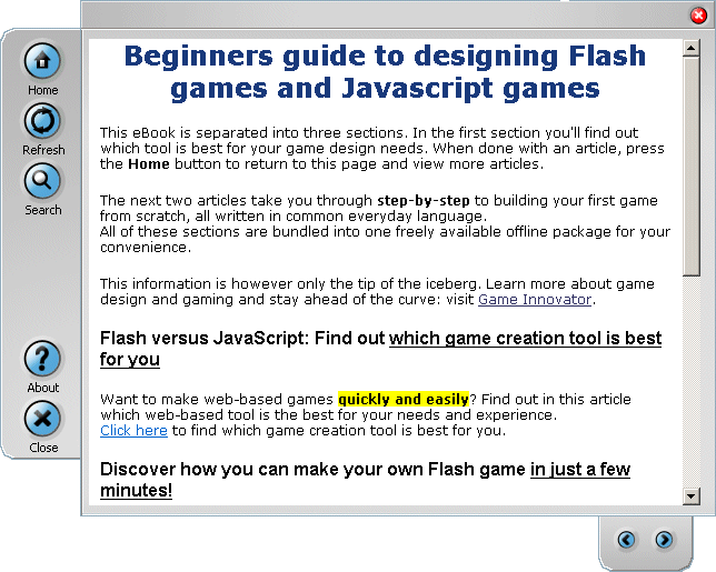 Download http://www.findsoft.net/Screenshots/Begginers-guide-to-making-Flash-JS-games-59561.gif
