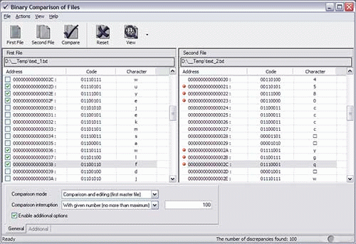 Download http://www.findsoft.net/Screenshots/Binary-Comparison-of-Files-26032.gif