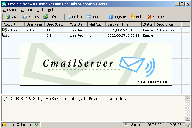 Download http://www.findsoft.net/Screenshots/CC-Mail-Server-3003.gif