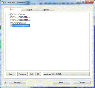 Download http://www.findsoft.net/Screenshots/CSV-to-XLS-Excel-79818.gif