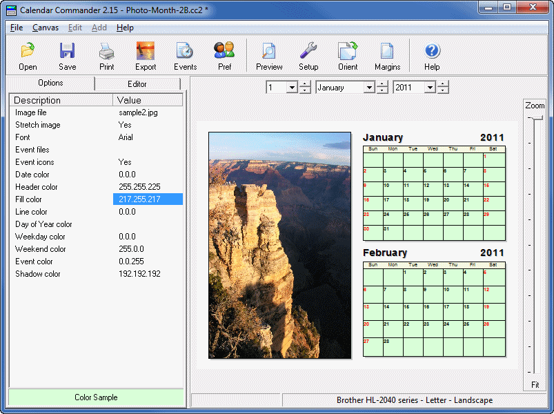 Download http://www.findsoft.net/Screenshots/Calendar-Commander-2900.gif