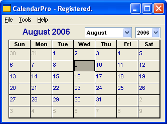 Download http://www.findsoft.net/Screenshots/CalendarPro-2904.gif