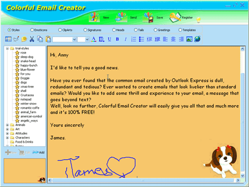Download http://www.findsoft.net/Screenshots/Colorful-Email-Creator-22457.gif