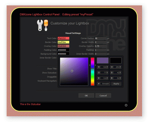 Download http://www.findsoft.net/Screenshots/DMXzone-Lightbox-for-Dreamweaver-30660.gif