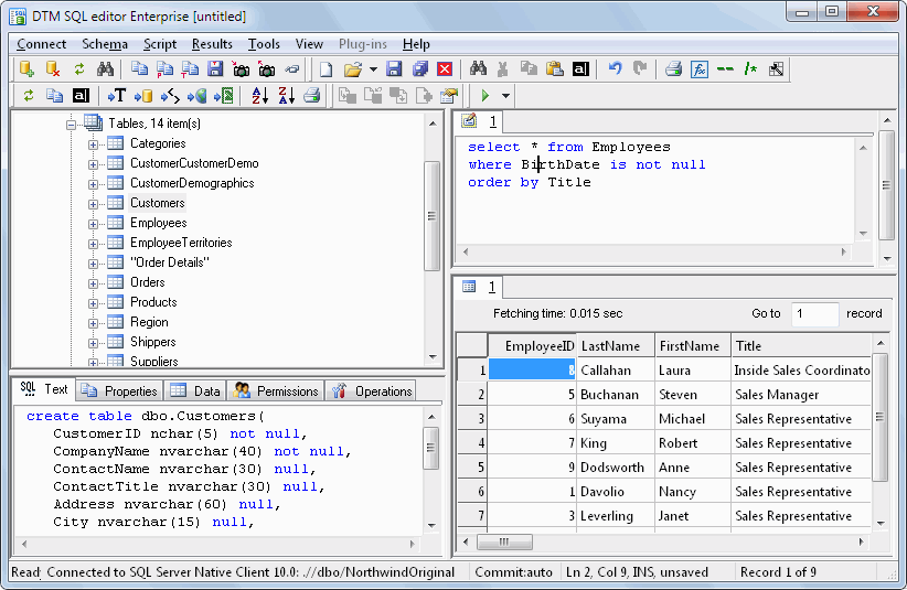 Download http://www.findsoft.net/Screenshots/DTM-SQL-editor-4170.gif