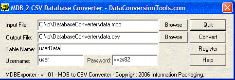Download http://www.findsoft.net/Screenshots/DataConversionTools-com-MDB-Exporter-22527.gif