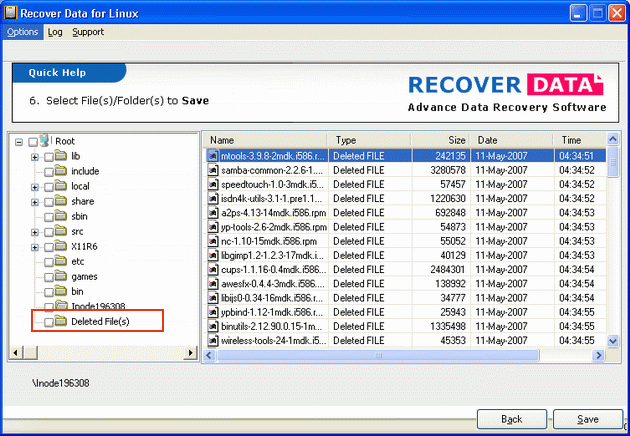 Download http://www.findsoft.net/Screenshots/Deleted-Linux-Files-Recovery-76637.gif