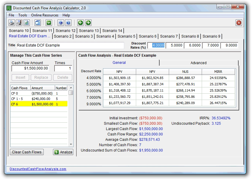 Download http://www.findsoft.net/Screenshots/Discounted-Cash-Flow-Analysis-Calculator-59920.gif