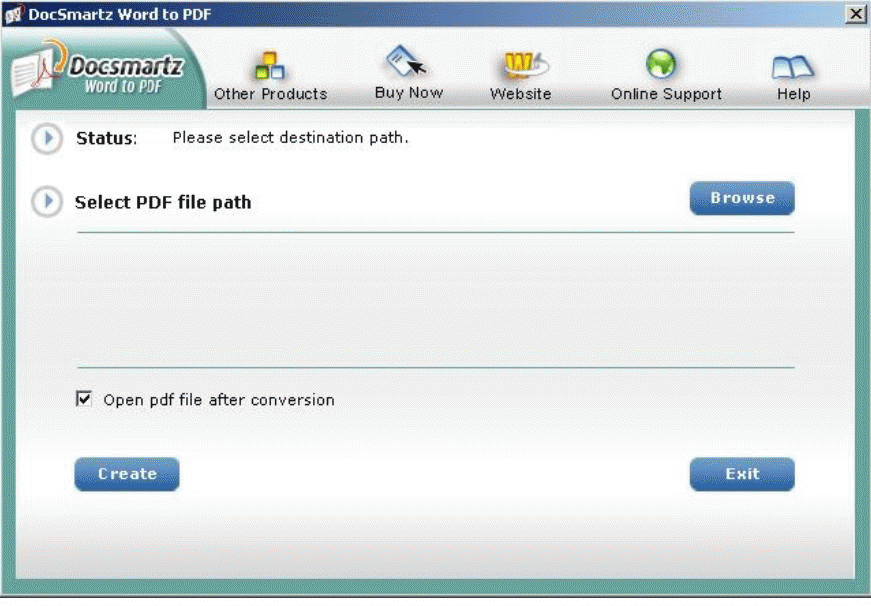 Download http://www.findsoft.net/Screenshots/Docsmartz-Word-To-PDF-converter-40120.gif