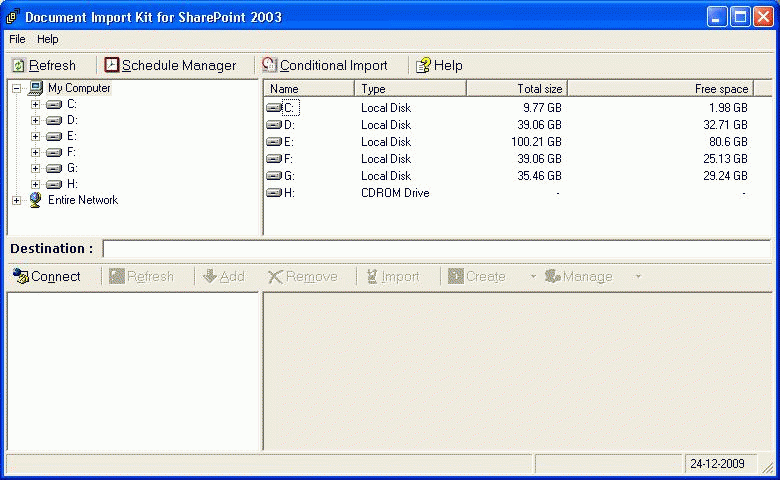 Download http://www.findsoft.net/Screenshots/Document-Import-Kit-for-SharePoint-2003-53054.gif