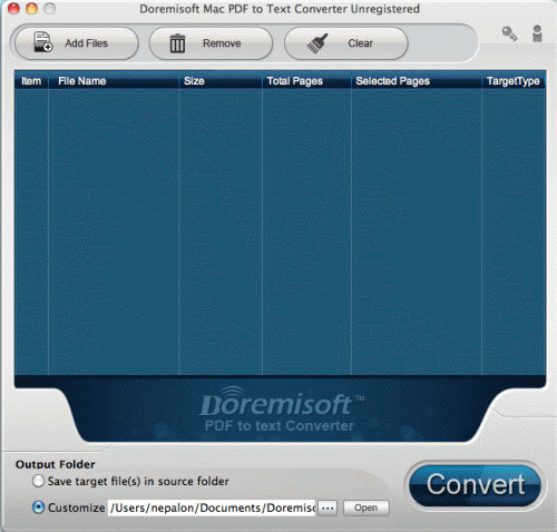 Download http://www.findsoft.net/Screenshots/Doremisoft-Mac-PDF-to-Text-Converter-68316.gif
