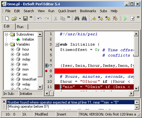 Download http://www.findsoft.net/Screenshots/DzSoft-Perl-Editor-21756.gif