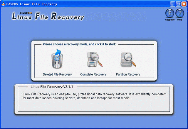 Download http://www.findsoft.net/Screenshots/EASEUS-Linux-File-Recovery-24562.gif