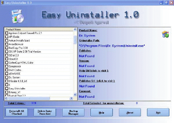Download http://www.findsoft.net/Screenshots/Easy-Uninstaller-4367.gif