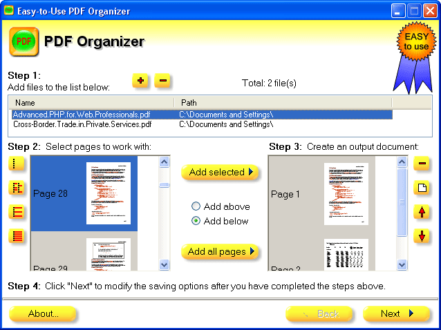 Download http://www.findsoft.net/Screenshots/Easy-to-Use-PDF-Organizer-16858.gif