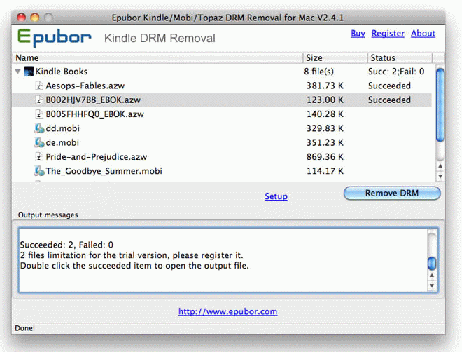 Download http://www.findsoft.net/Screenshots/Epubor-Kindle-DRM-Removal-for-Mac-80188.gif