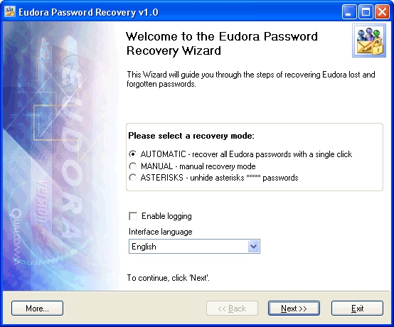 Download http://www.findsoft.net/Screenshots/Eudora-Password-Recovery-11495.gif