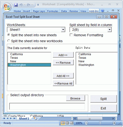 Download http://www.findsoft.net/Screenshots/Excel-Tool-Split-Excel-Sheet-32186.gif