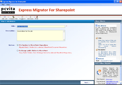 Download http://www.findsoft.net/Screenshots/Exchange-to-SharePoint-71591.gif