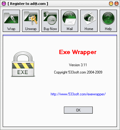 Download http://www.findsoft.net/Screenshots/Exe-Wrapper-4653.gif