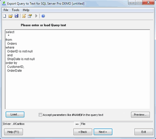 Download http://www.findsoft.net/Screenshots/Export-Query-to-Text-for-Oracle-61985.gif